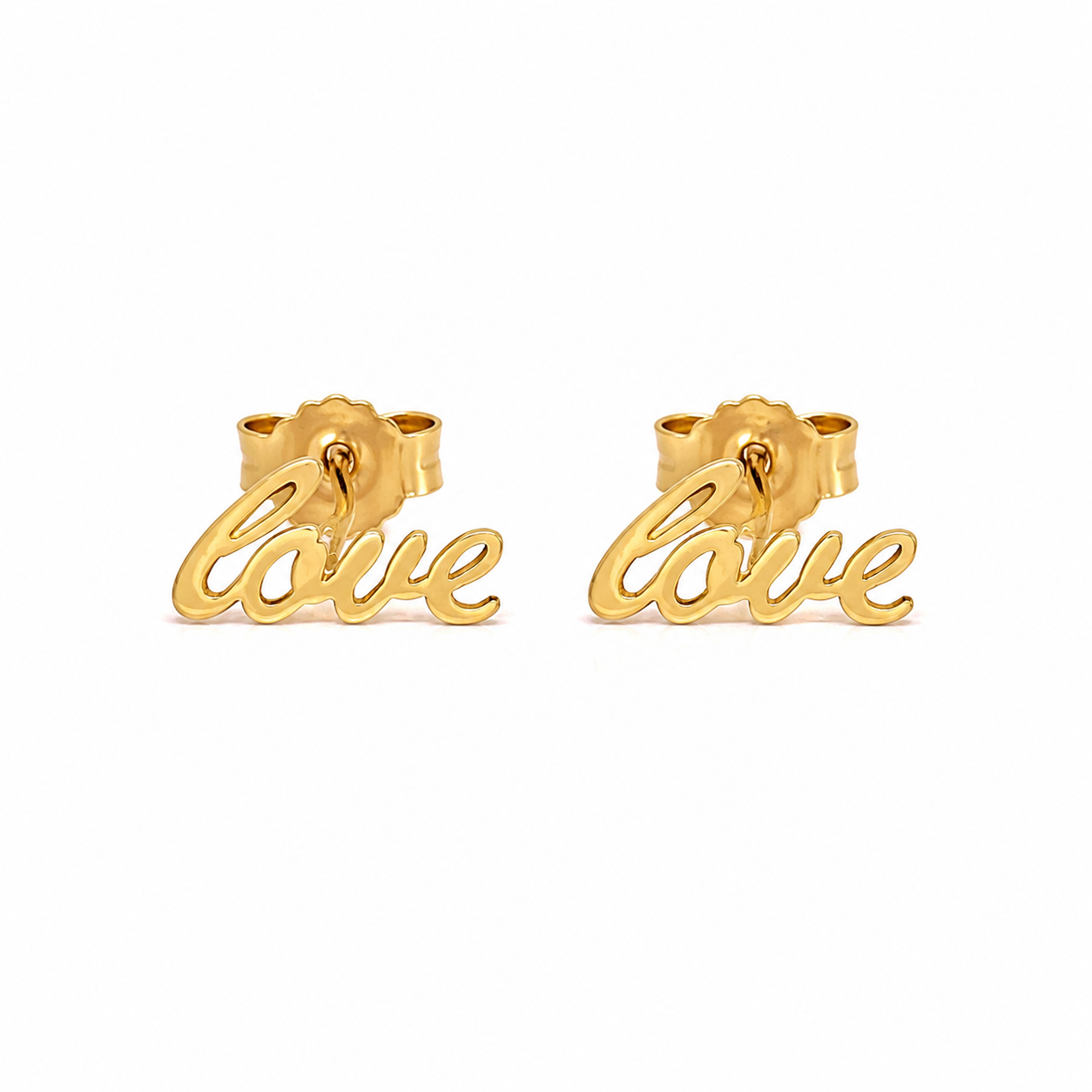Orecchini Love in Oro Giallo