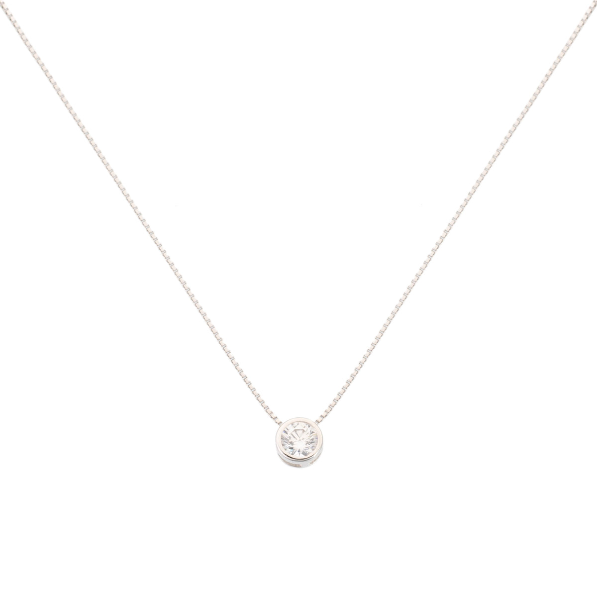 Girocollo in argento con cubic zirconia - Diamanti & Co