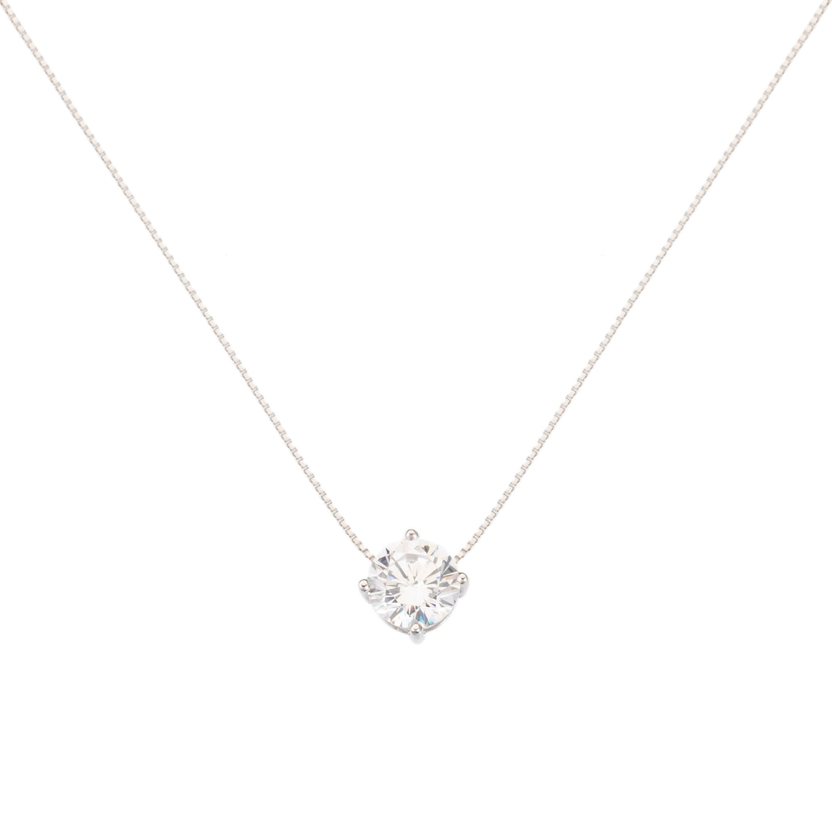 Girocollo in argento con Cubic Zirconia