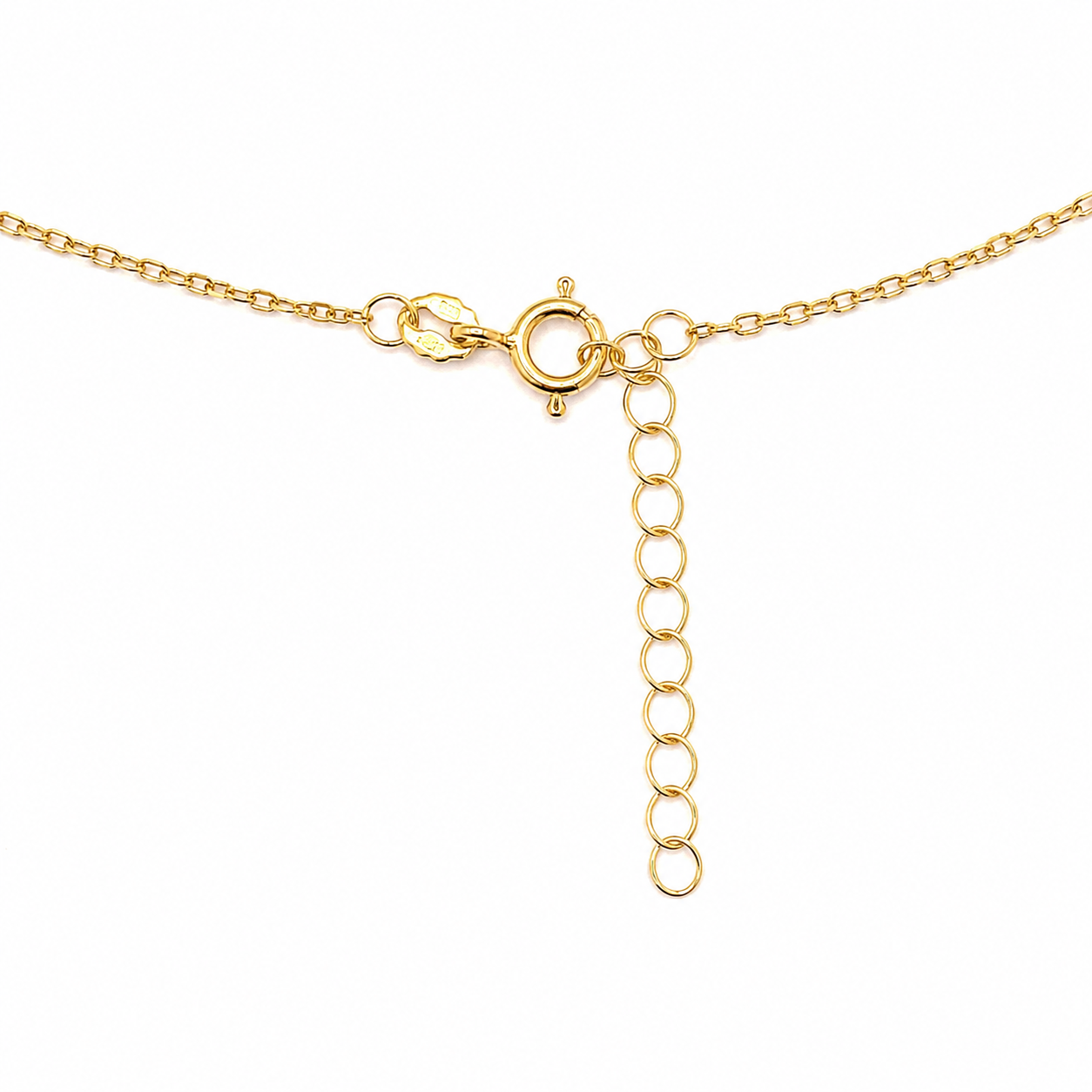 Bracciale in Oro Giallo con Cuore e Fulmine Pendenti