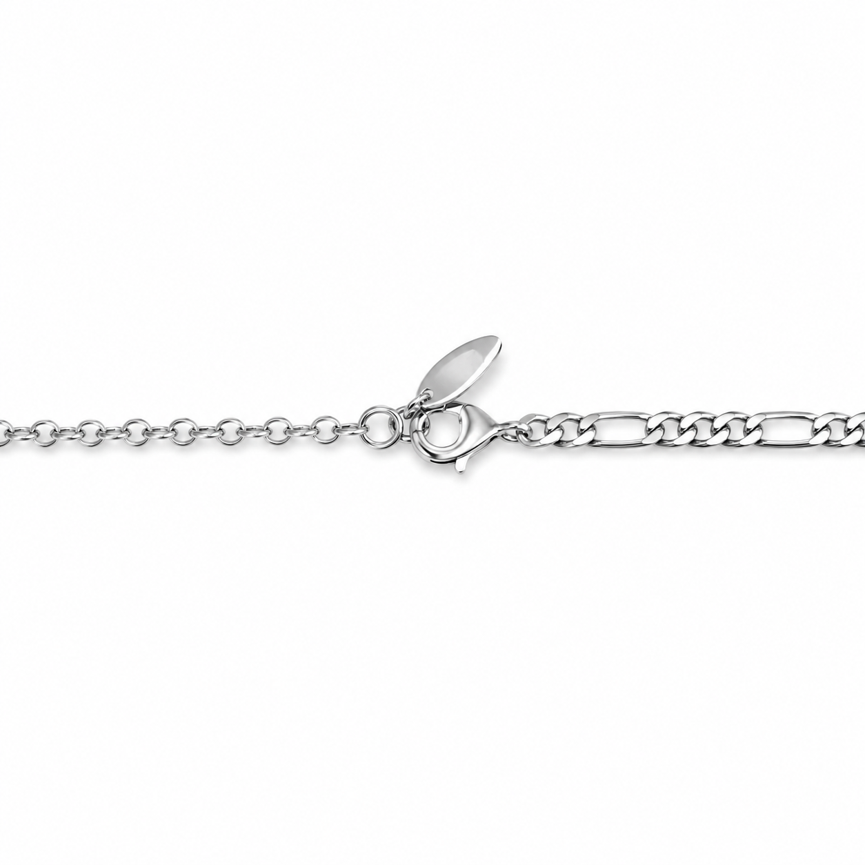 Collana Maglia 3+1 in Argento
