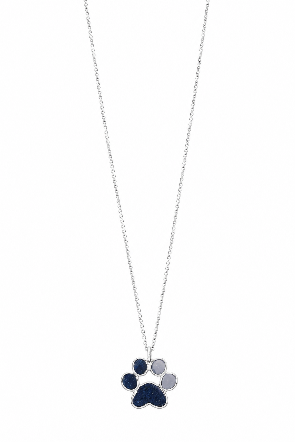 Collana Zampina Lucida in Argento