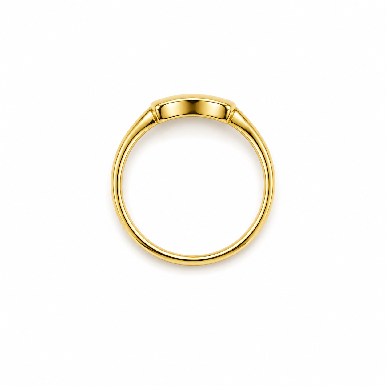 Anello Cuore in Oro Giallo 9kt