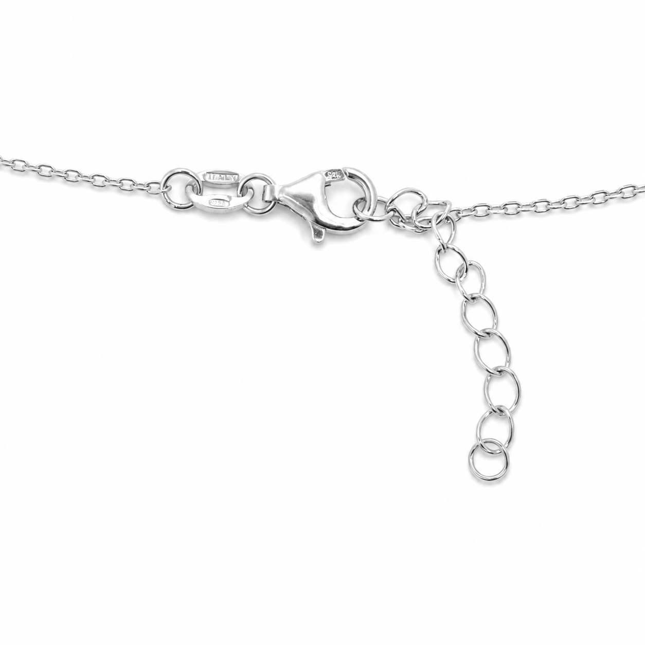 Collana in Argento con Croce di Perle