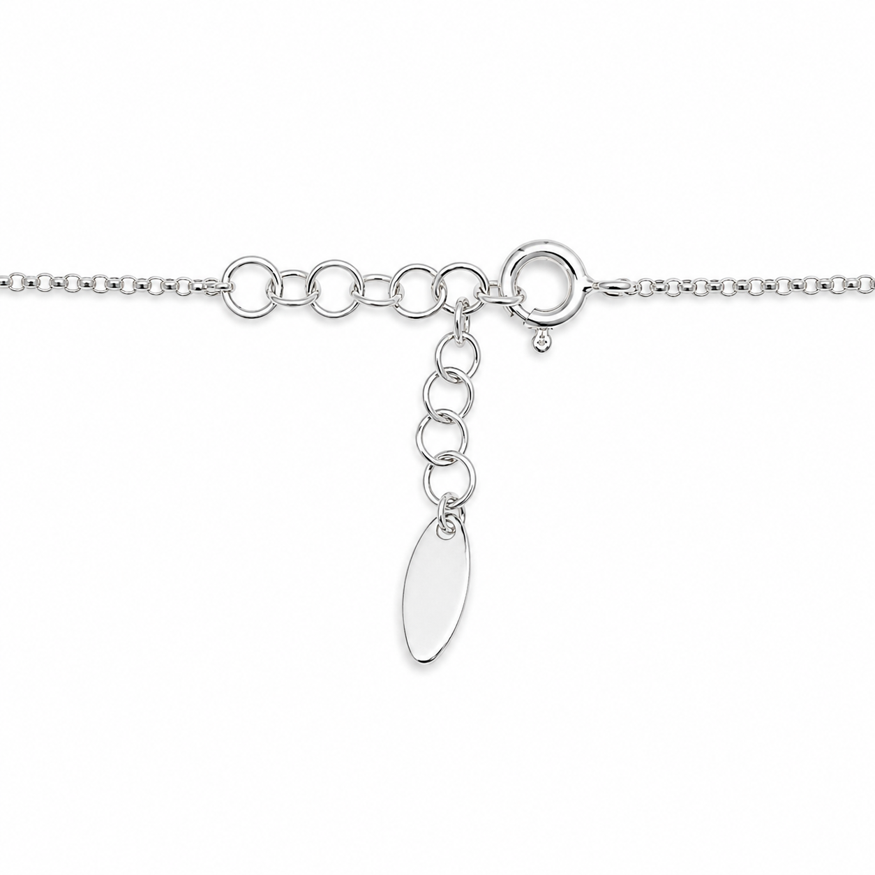 Collana Zampina Lucida in Argento