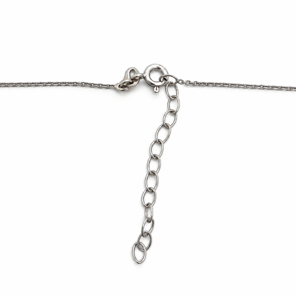 Collana Punto Luce in Argento con Zircone