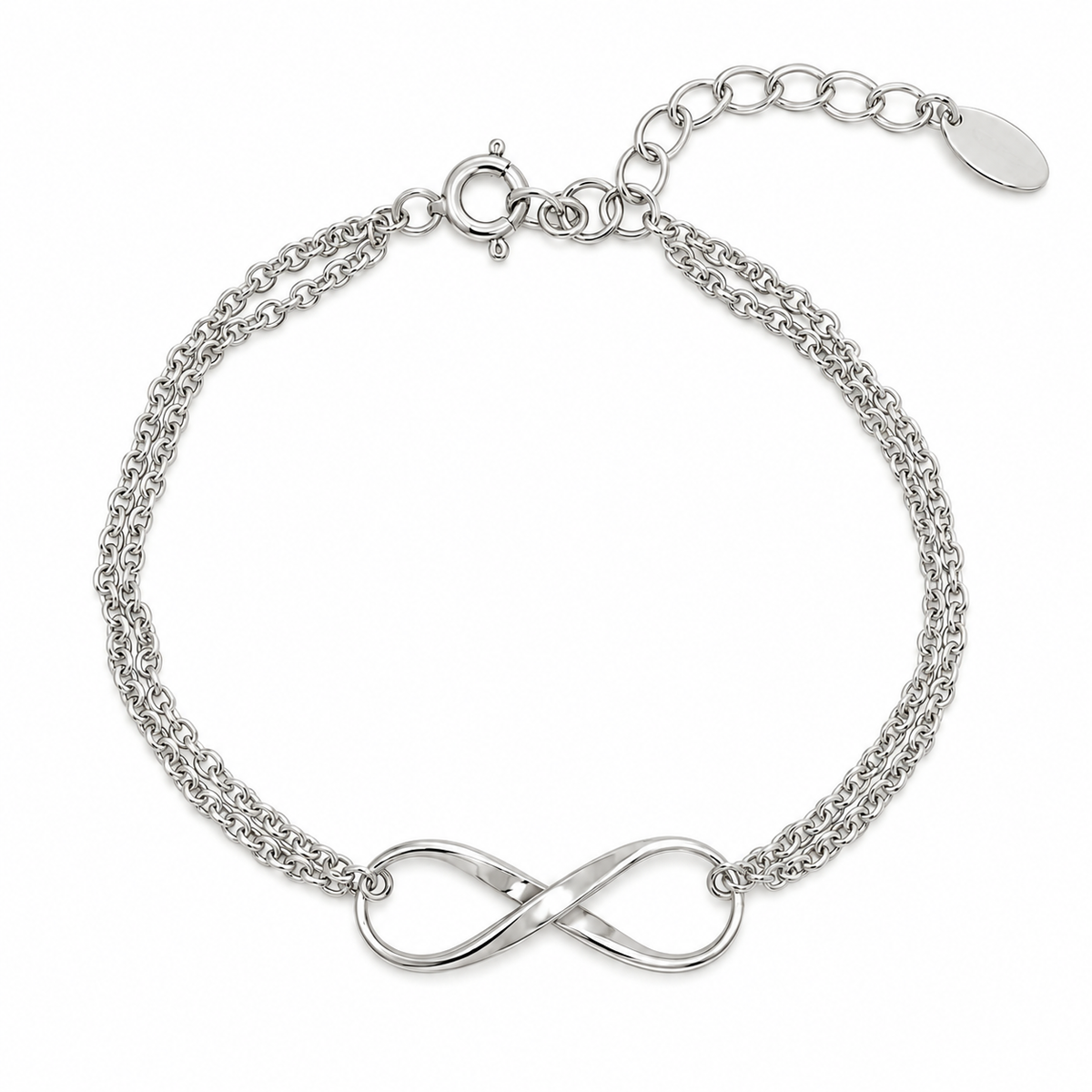 Bracciale in Argento con Infinito