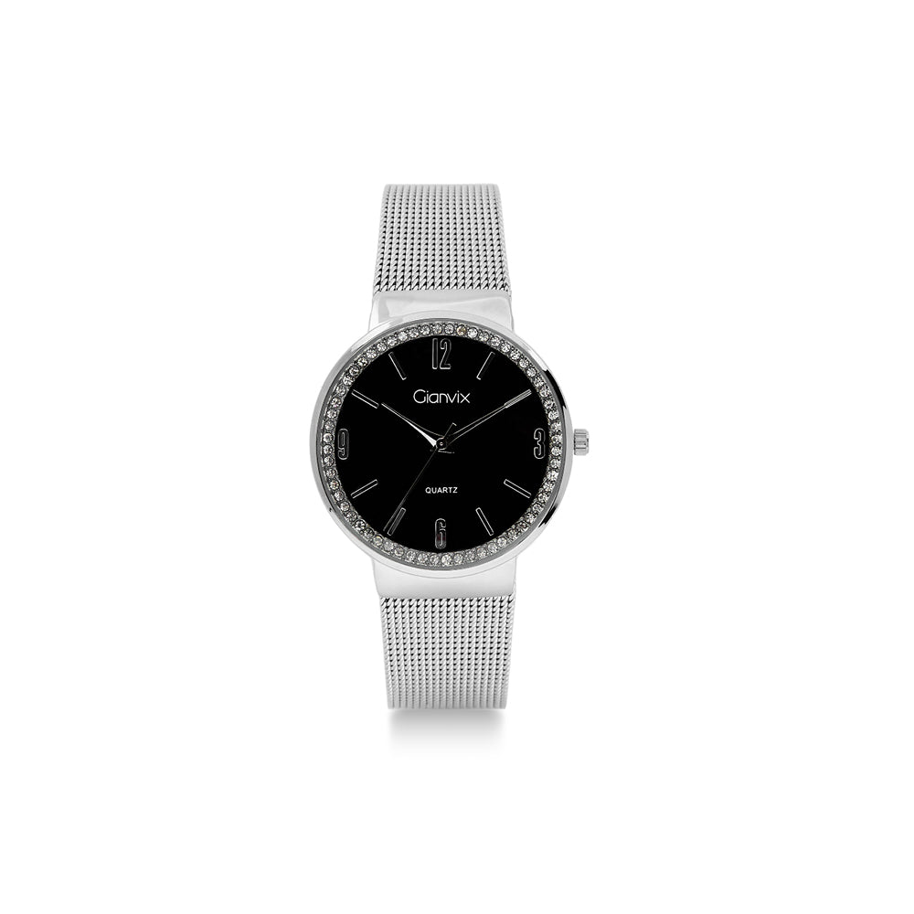 GIANVIZ QUEEN BLACK-SILVER - Diamanti & Co.