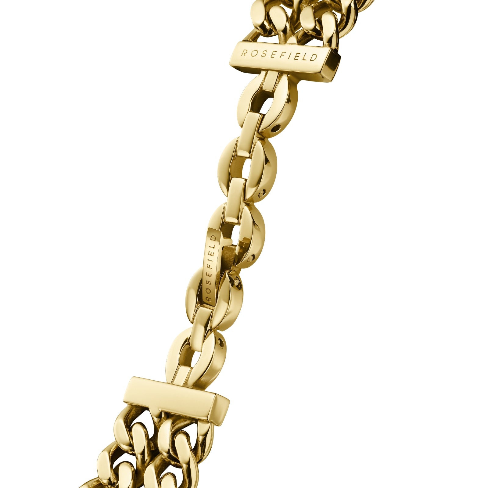 ROSEFIELD STUDIO DOUBLE CHAIN ORO