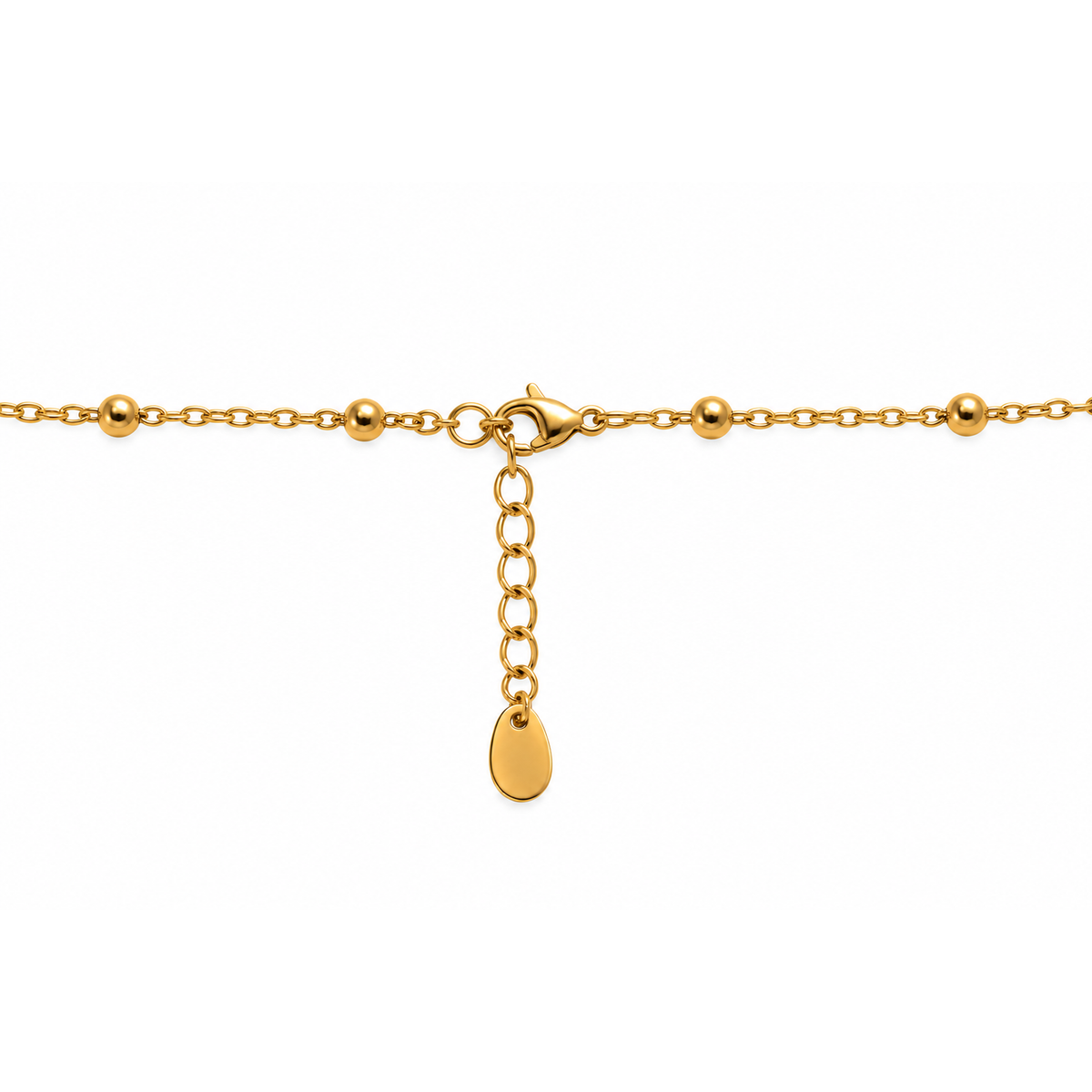 Collana Vita Spericolata in Acciaio Dorato