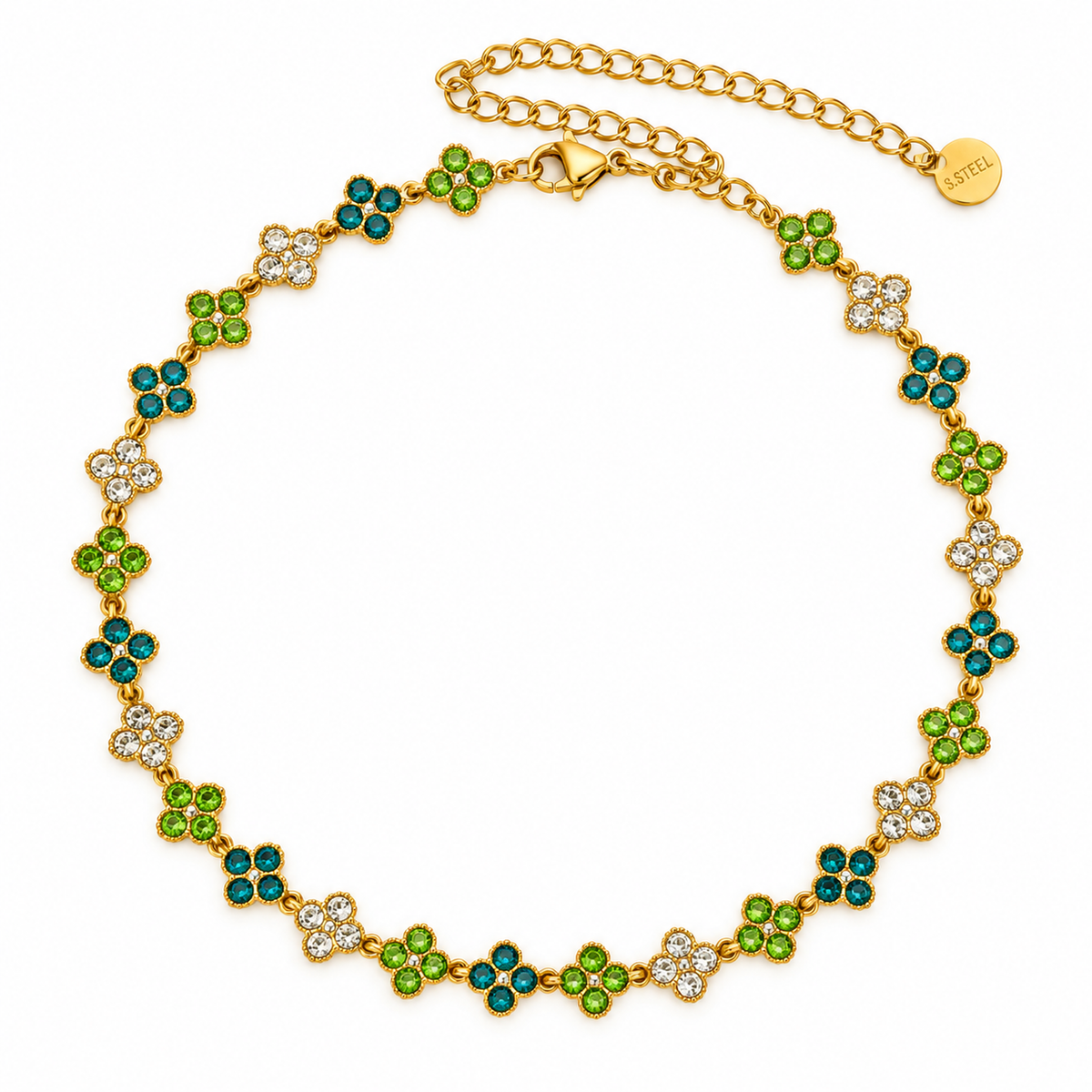 Collana Emerald Bloom