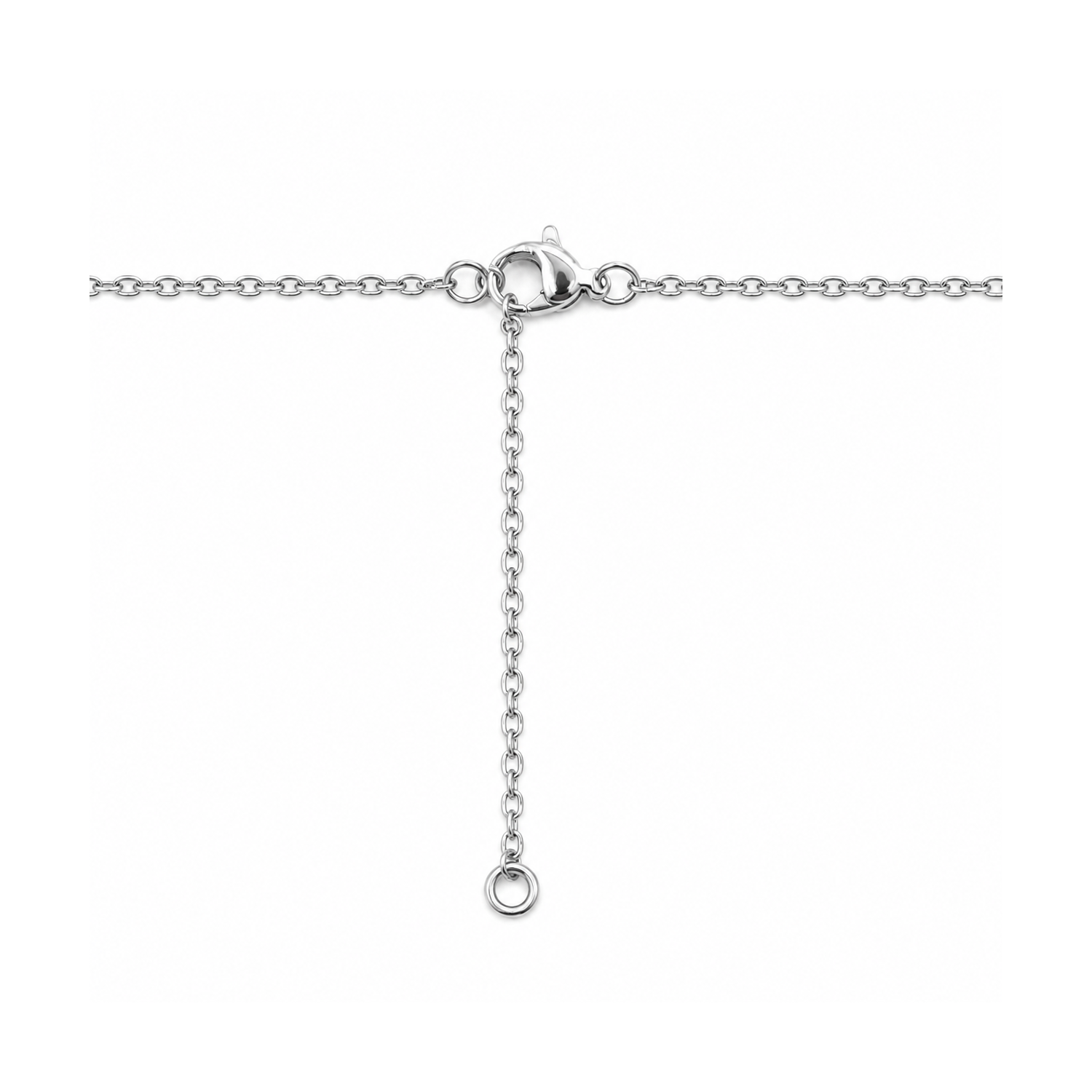 Collana Uomo Croce Bicolore in Acciaio