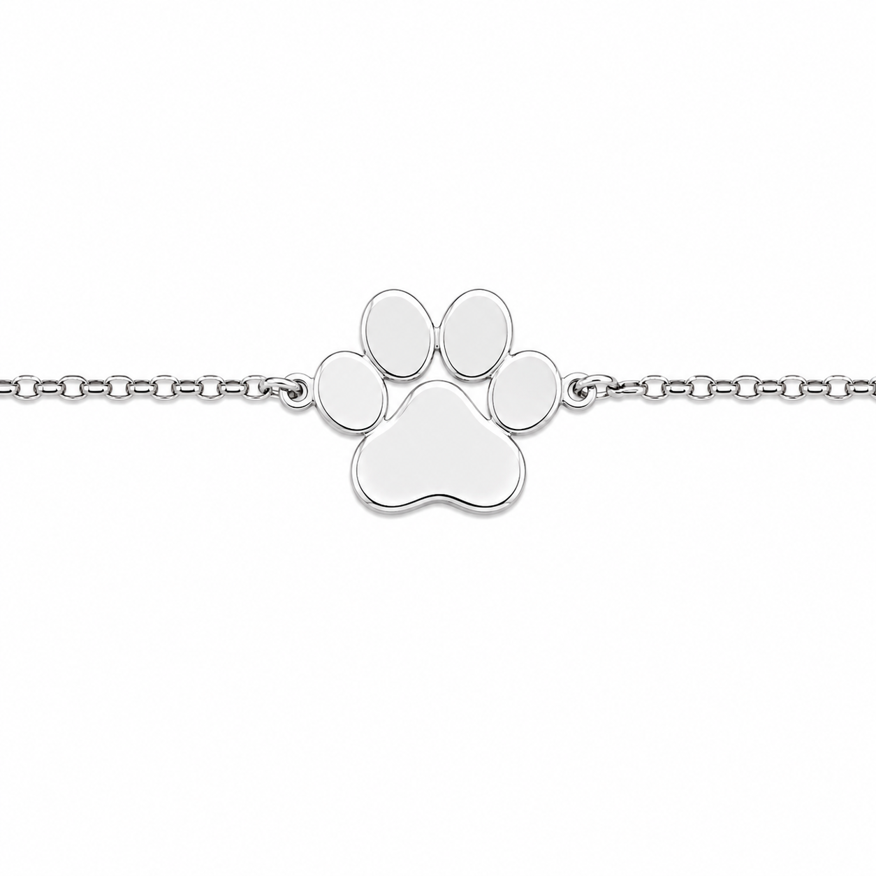 Bracciale Zampa in Argento