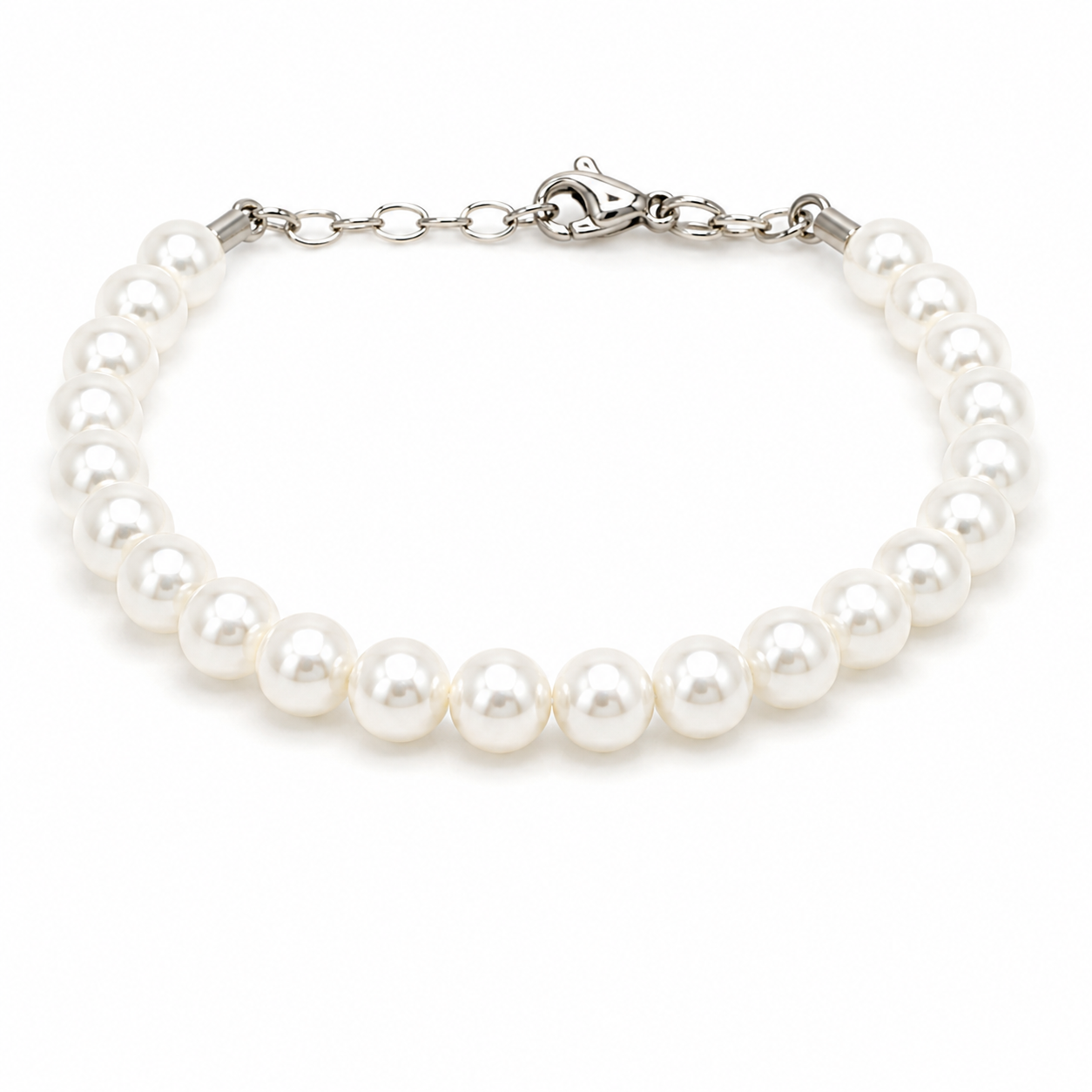 Bracciale Perle in Argento