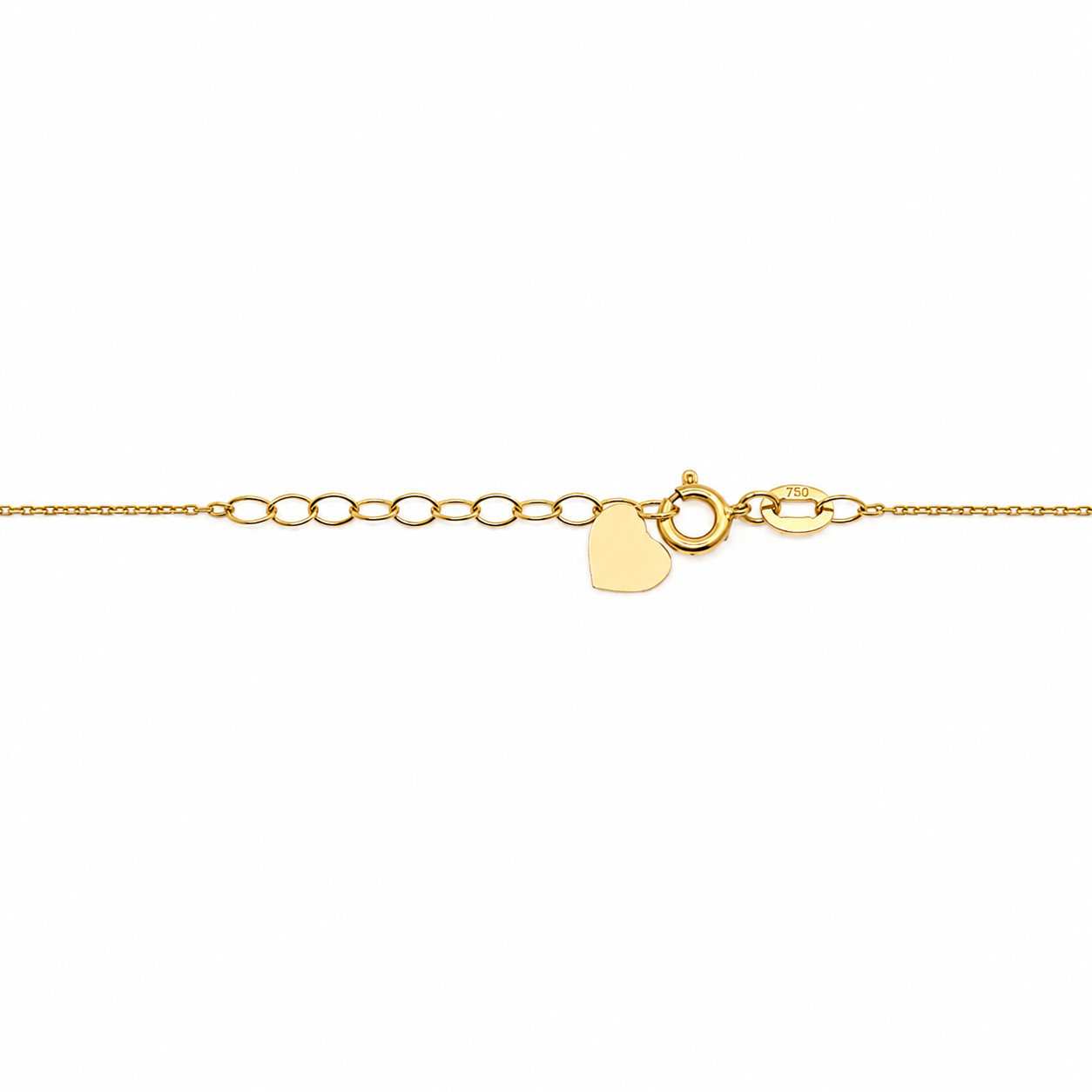 Collana Oro Giallo con Pendente Sfera Lucida