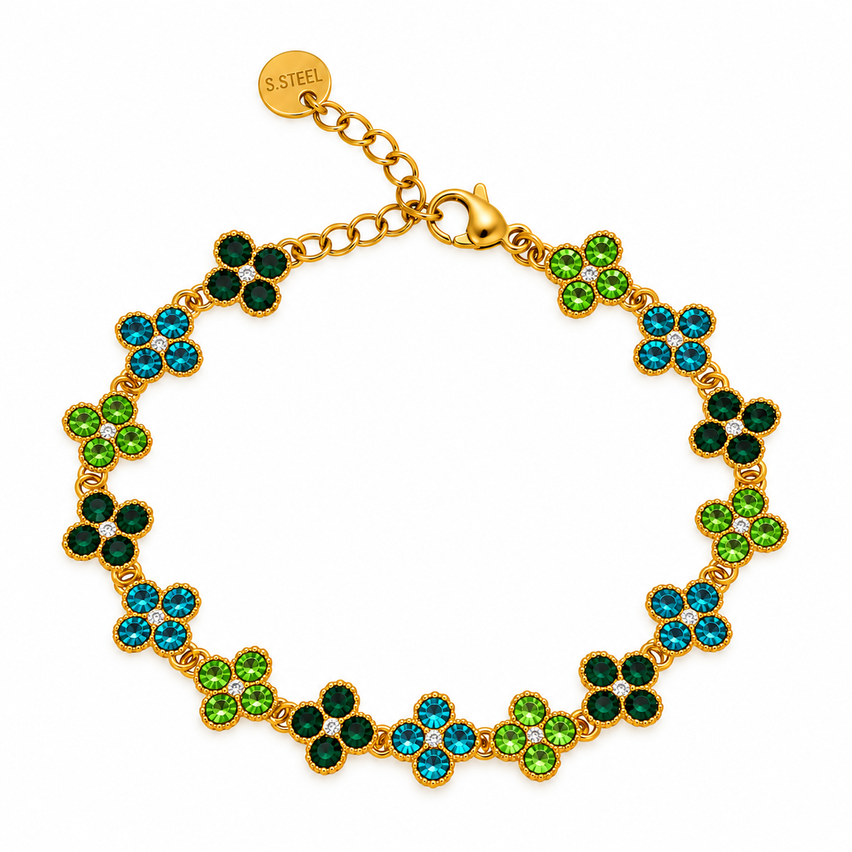 Bracciale Emerald Bloom