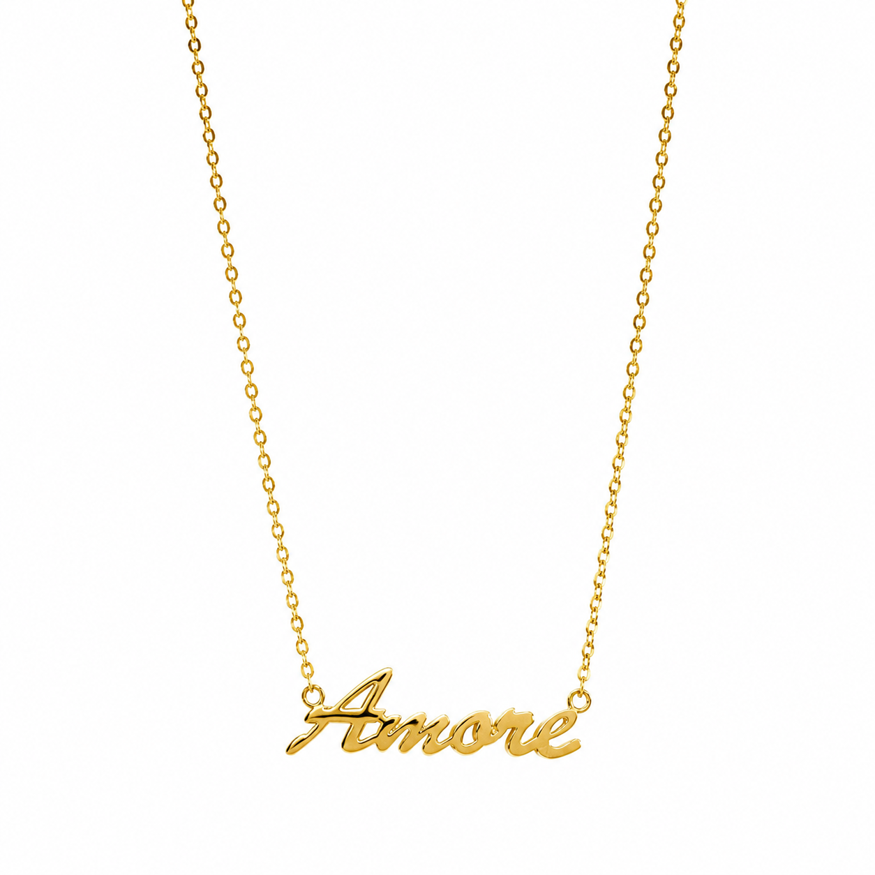 Collana Amore in Oro Giallo