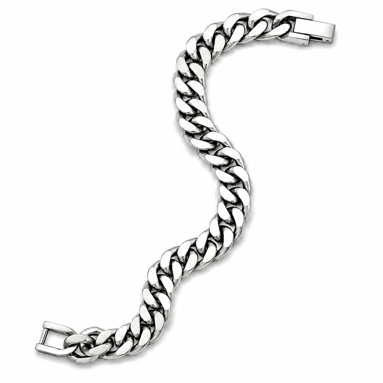 Bracciale Uomo Groumette in Acciaio