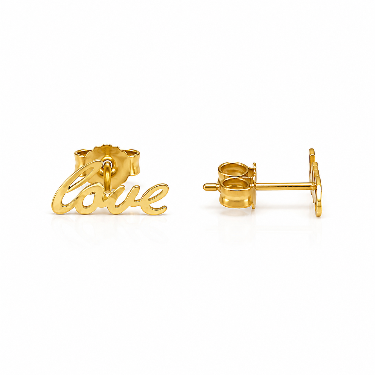 Orecchini Love in Oro Giallo