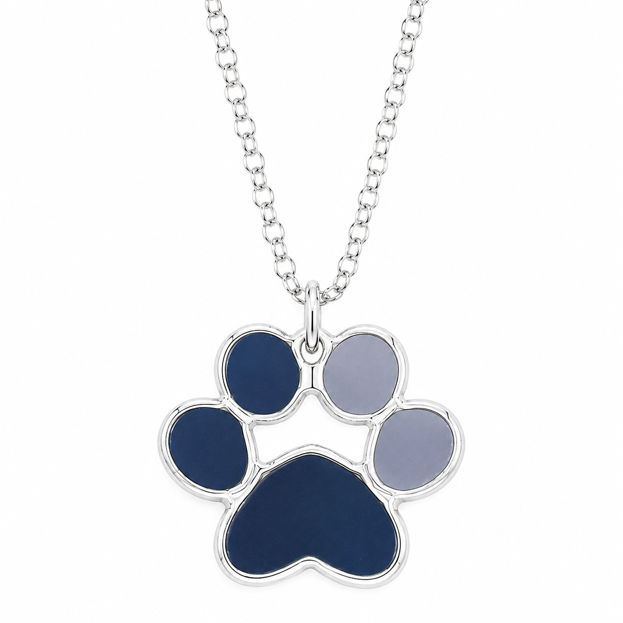 Collana Zampina Lucida in Argento