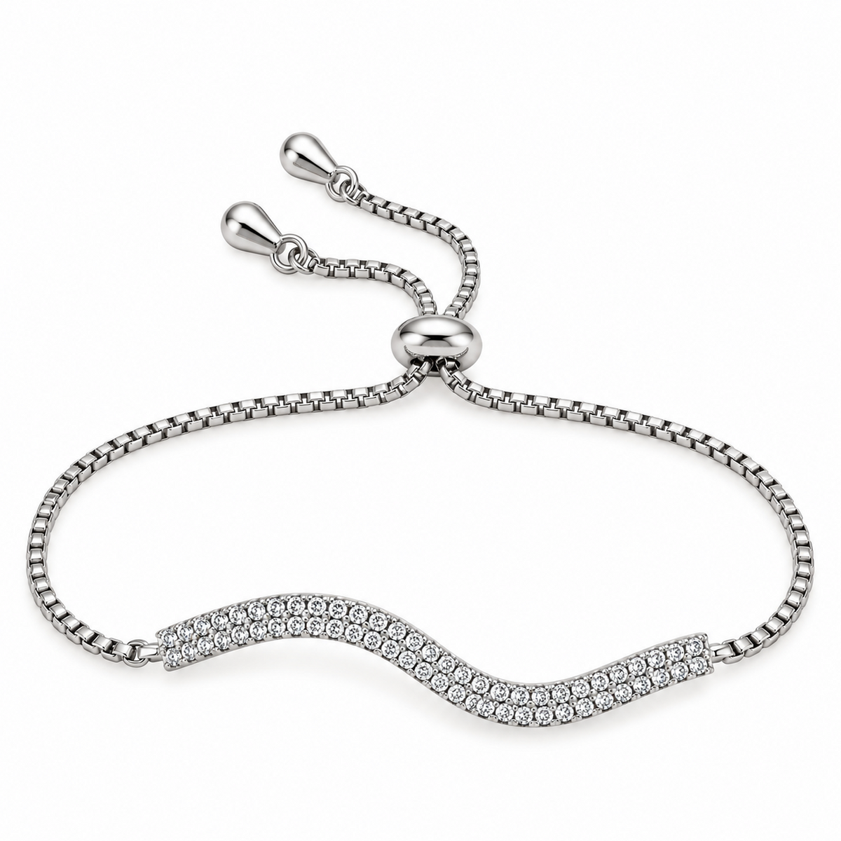 Bracciale Wave con Zirconi