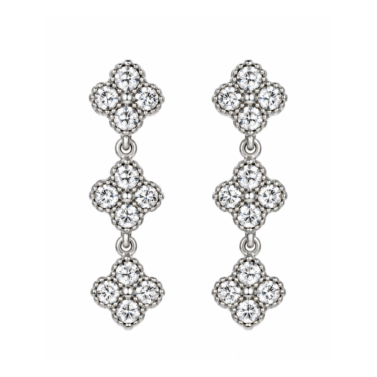 Orecchini Crystal Flower