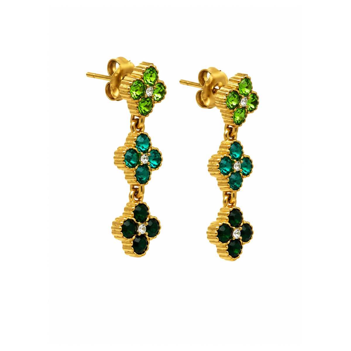 Orecchini Emerald Blossom