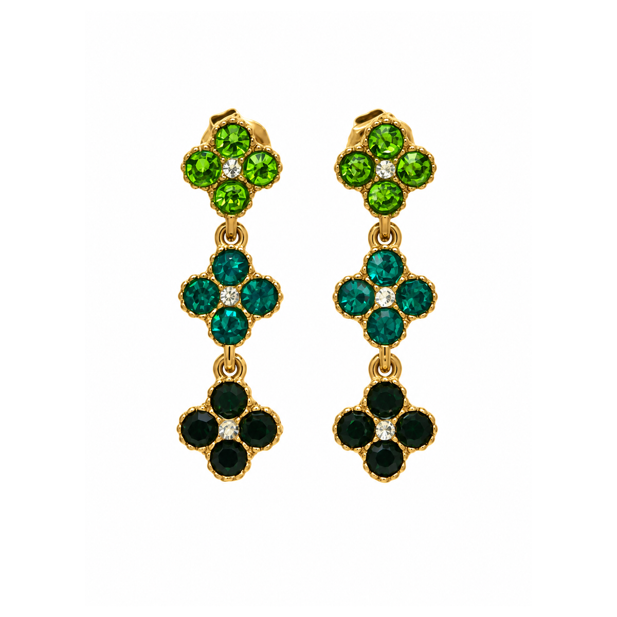 Orecchini Emerald Blossom